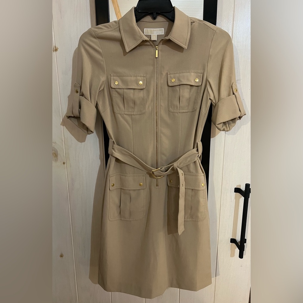 MICHAEL Michael Kors Khaki Dress